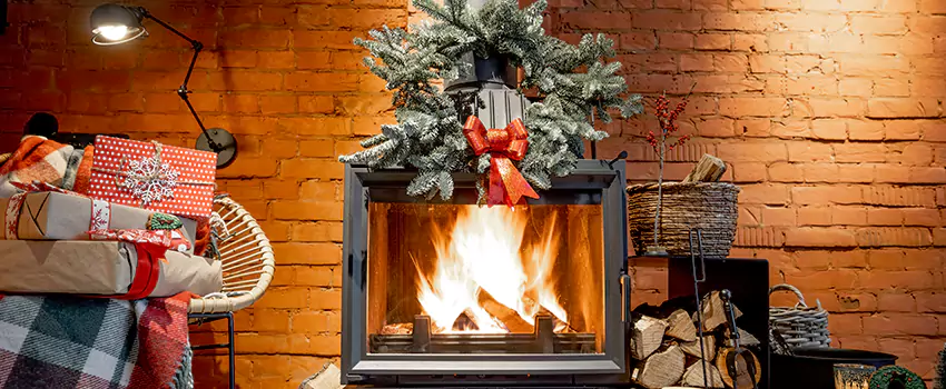 Travis Industries Linear Gas Fireplace Installation in Ilchester, Maryland