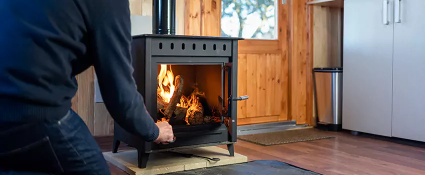Open Hearth Wood Fireplace Installation in Ilchester, MD