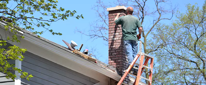 Vinyl and PVC Chimney Flashing Installation in Ilchester, MD